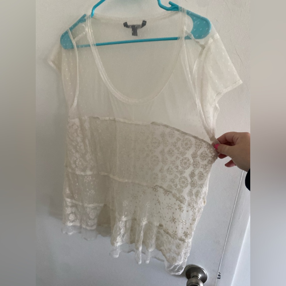Lace Top - Picture 3 of 7